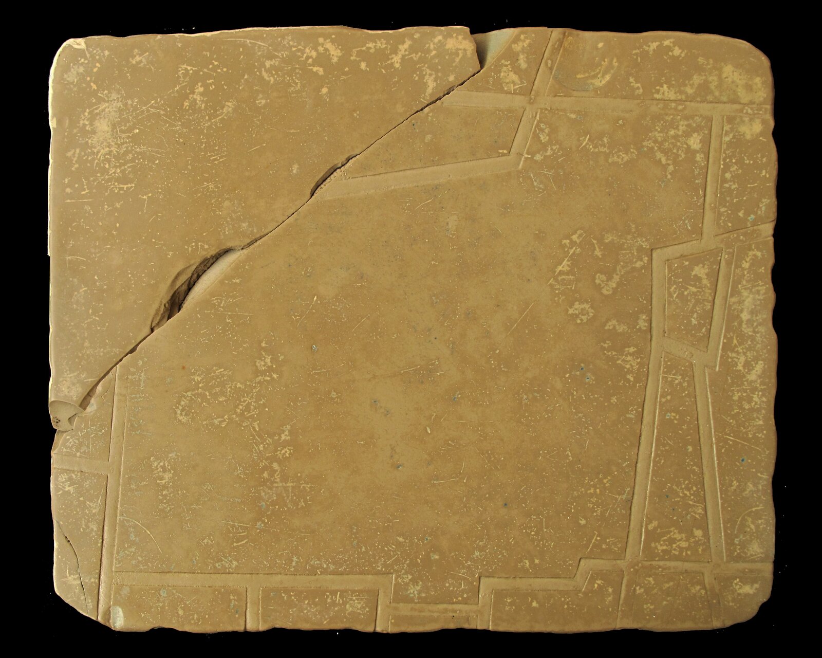 Territori assenyalat I, pedra 30 x 25 x 6 cm., 2012